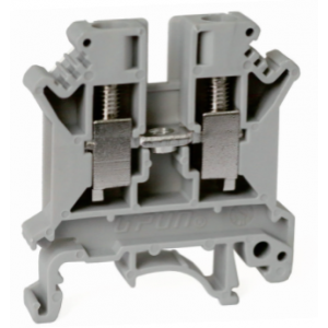 Проходная клемма UKJ-6EE, Проходная клемма, тип фиксации провода: винтовой, номинальное сечение: 6 мм кв., 41A, 800V, ширина: 8,2 мм, цвет: серый, тип монтажа: DIN35 стандарт GB/T14048.1,