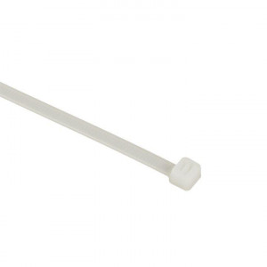 Хомут кабельный 4.8х400 нейл. бел. (уп.100шт) plc-c-4.8x400