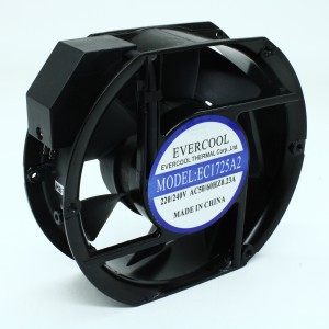 EC1725A2HBT-7, Вентилятор 220В, 172х150х51мм, подшипник качения, 2500 об/мин