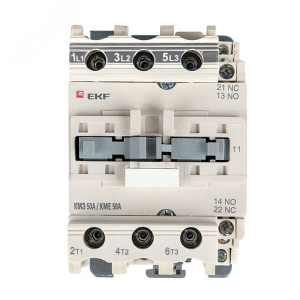 Контактор КМЭ 50А кат. 220В AC 1НО+1НЗ ctr-s-50-220