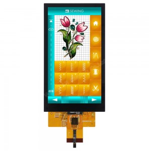 WF50DTYA3MNG10#, TFT 5.0", LED подсветка, 720 x 1280, IPS, емкостная сенс.панель PCAP, интерфейс MIPI DSI, встроенный контр. ILI9881C, яркость 250 cd/m2