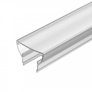 Экран ARH-WIDE-(B)-H20-2000 TPZ Frost-PM 018821, Объемный полуматовый экран-трапеция к профилям ARH-WIDE-H20, ARH-WIDE-B-H20.