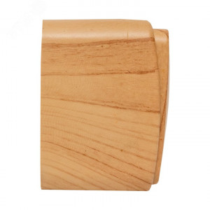 Выключатель 2-клавишный ОП Минск 10А с индикатором светлое дерево EGV10-123-30