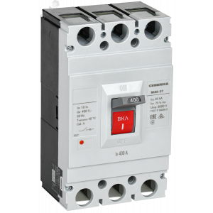Выключатель автоматический ВА66-37 3Р 400А 35кА GENERICA SAV40-3-0400-G