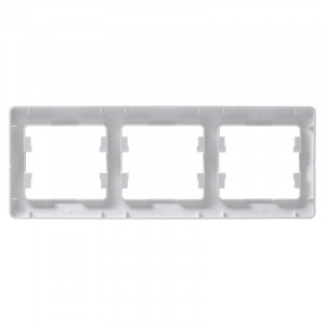 Рамка 3-м Glossa горизонт. перламутр SE GSL000603