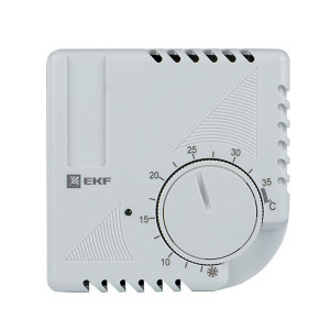 Термостат NO/NC (охлаждение/обогрев) накладной 16А 230В IP20 PROxima thermo-no-nc-wall