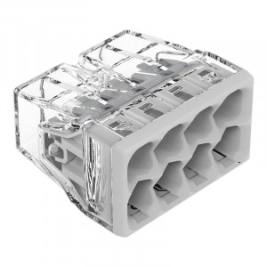 2273-208, Клемма серия 2273  8 проводника 0.5-2.5 мм2  AWG 18-14