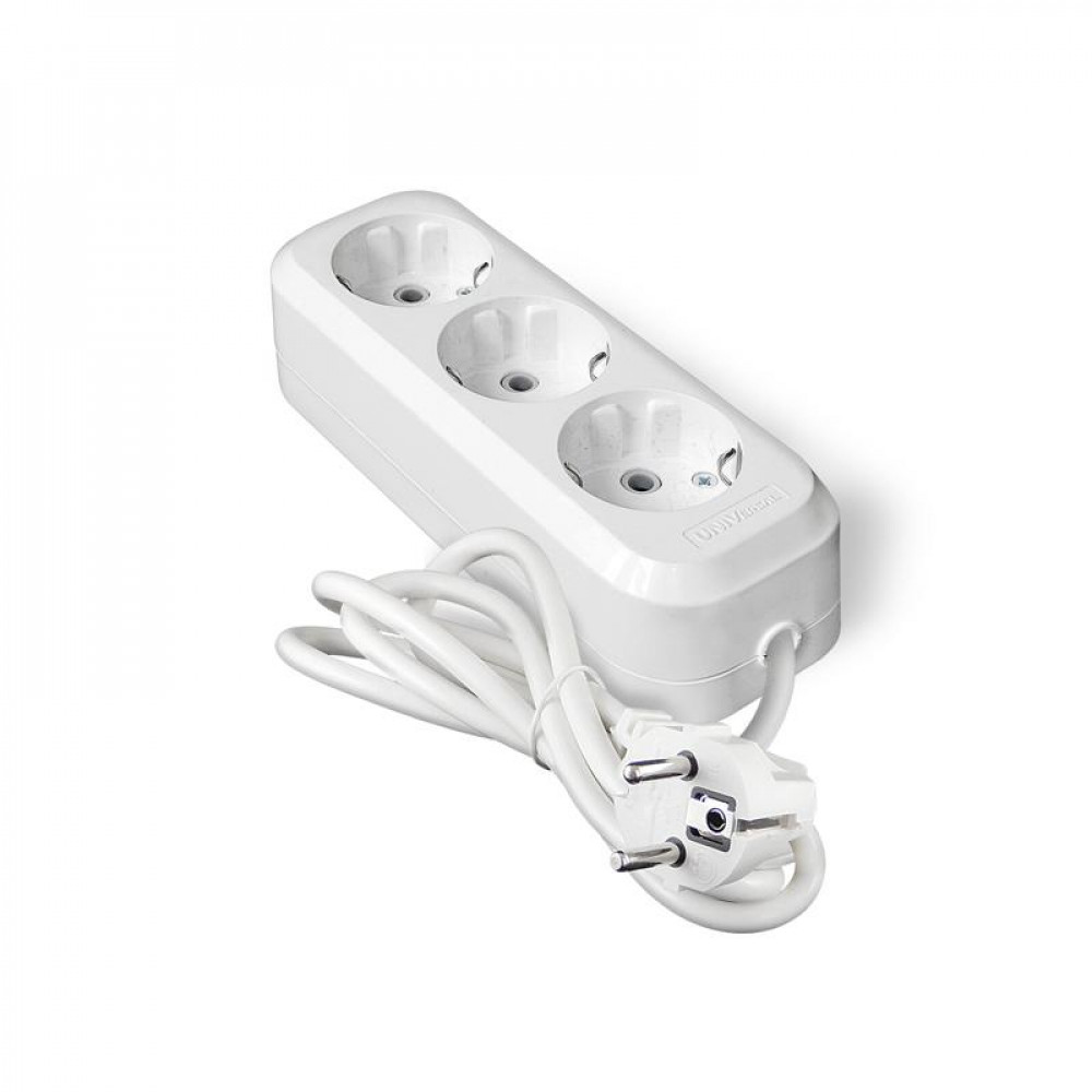 Изображение товара Удлинитель 3х3м с заземлением IP20 Е-303А UNIVersal 3 поста