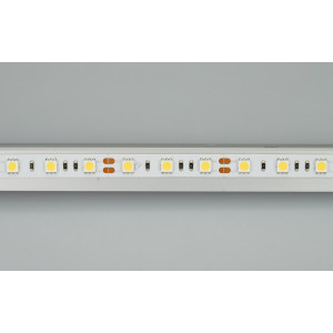 Лента RT 2-5000 12V White6000 2x (5060, 300 LED, LUX) 012339(B), Гибкая лента LUX, светодиоды smd 5060, 60шт/м (300шт на 5м), белая плата 10мм, скотч 3М. Цвет БЕЛЫЙ 5800-6500K. Питание 12V, мощность 14.4 Вт/м (72 Вт на 5м), угол 120°, цветопередача CRI>85. Размеры 5000х10x2.2мм. Мин.отрезок 50мм, 3 светодиода. Цена за
