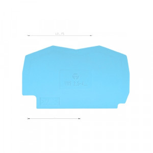 Разделительная пластина TWF 2.5-4 BL, Разделительная пластина TWF 2.5-4 BL