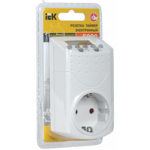 РТЭ-1 Розетка-таймер электр. 1мин 7дн 140on/off 16А IP20 ERT-10-1-16-N-01-5-20-K01