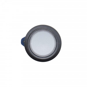 Головка кнопки плоская прозрачная без фиксации,  белая M22P-FMLWP