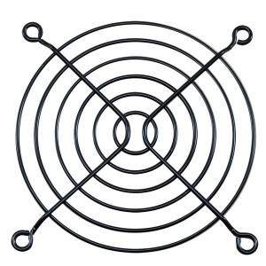 G92-16B, Принадлежности для вентиляторов Fan Guard for 92mm Fan, Bright Basic Wire, Black