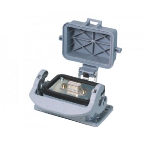 Корпус D-SUB Z7.415.0810.0, Розеточный разъем REVOS D-SUB, 15 контактов, Size 6, контактная вставка основание разъема с одной защелкой и защитной крышкой, 40 V, 5 А