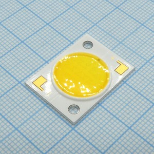 LEMWM18580HG10, 10W мощный светодиод 5000K/ 38v/ 1097Lm @ 260mA/ Ifmax=520mA/ CRI=82/ 18x24x1,5mm/ 116°