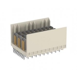 223396, Жесткие метрические разъемы 90P 2.5MM VERT MALE 3P-10W PRESSFIT HS