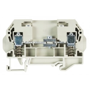 Измерительная клемма WKN 6 TK SF, Измерительная клемма, с подпружинивающим элементом, тип фиксации провода: винтовой, номинальное сечение: 6 мм кв., 57A, 500V, ширина: 8 мм, цвет: серый, тип монтажа: DIN35