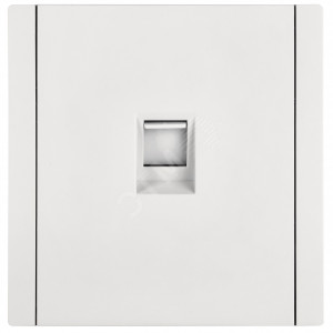 FORTE&PIANO Розетка компьютерная RJ45 кат.6 FP231 белый IEK FP-K10-2-K01