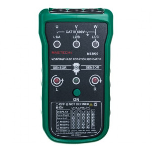 MS5900, Индикатор чередования фаз в 3-фазных цепях ACV и направления вращения 3-фазных двигателей