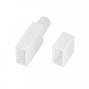 Заглушка MOONLIGHT-CAP-04x10mm-S-SET 040996, Комплект силиконовых заглушек для гибкого неона MOONLIGHT, сечение 10х4мм. В комплекте заглушка с выводом под кабель питания, глухая заглушка. Использовать с герметиком.
