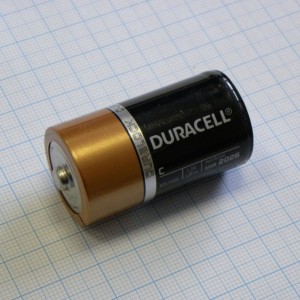Батарея LR14 (343)   Duracell, Элемент питания алкалиновый