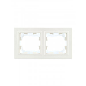 Рамка 2-м IP44 BRITE РУ-2-БрБ-44 бел. BR-M22-44-K01