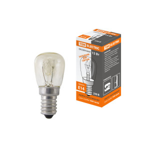 Лампа накаливания РН(ПШ)-230-15, 15 Вт, 230 В, Е14, ккоробка SQ0332-0140