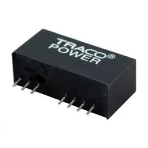 TMR 2-4810WI, Преобразователь DC/DC на печатную плату вход 48В однополярный выход 3.3В 0.5A 2Вт 7-Pin SIP