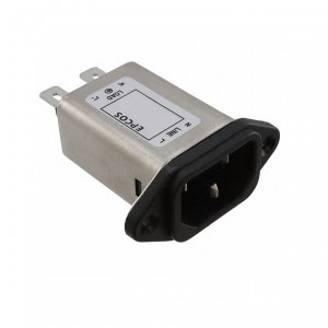 B84771A0003A000, Фильтр IEC 3A, 250B, X2=0.1uF, Y2=2x2200pF, Lr=2x2.5mH, Ileak=0.173mA