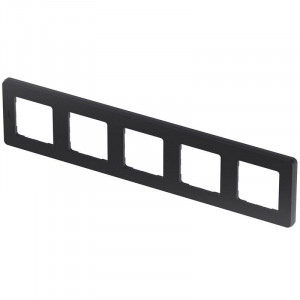 Рамка 5-м Inspiria антрацит Leg 673973