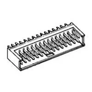 280521-2, Разъем штыревой двухрядный на плату