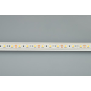 Лента герметичная RTW-PFS-B60-13mm 12V Warm3000 (14.4 W/m, IP68, 5060, 5m) 034033, Светодиодная гибкая лента RTW-B60, герметичная IP68 (PFS-полная силиконовая экструзия). Светодиоды 5060, 60 шт/м (300 шт на 5 м), белая плата 13 мм, скотч 3M. Цвет ТЁПЛЫЙ 2750~3250 K, цветопередача CRI>85, угол 120°. Питание 12V, мощность 14.4 Вт/м (72 Вт