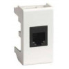 Розетка компьютерная 1-м 1мод. Viva RJ45 кат.6 бел. 45058