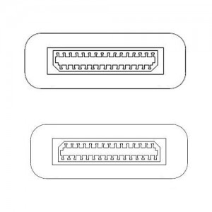 PS2827-AB-0254-S, Ленточные кабели / Кабели IDC .5mm31-254mm-HiroseS Display Cable