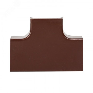 Угол T-образный (16х16) (4 шт) темное дерево Plast tchd-16-16x4