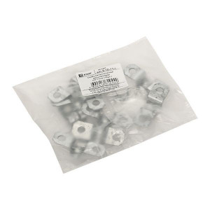 Скоба металлическая двухлапковая d10-11 мм (10 шт) PROxima sm-2-10-11-r