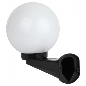 НБУ 01-60-201 Светильник садово-парковый шар опал с настенным крепежом D200mm Е27 (2/60) Б0048074
