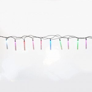 Гирлянда светодиодная Палочки с пузырьками 20 палочек, цвет: мультиколор, 2 метра 303-037