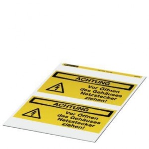 0830468, Таблички и промышленные предупредительные знаки PML-W302 200x100