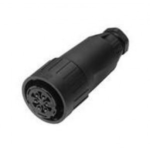 C016-10E012-003-2, Цилиндрические разъемы DIN FEMALE CABLE CONNECTOR 12+PE