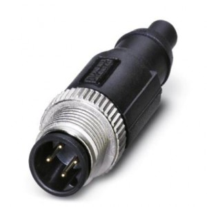 1507803, Цилиндрические метрические разъемы SAC-5P-M12MS PB TR