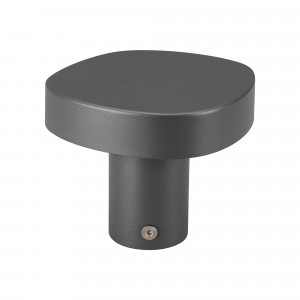 Светильник LGD-SWAMP-BOLL-H100-7W Warm3000 (GR, 93 deg, 230V) 030002, 100мм уличный светодиодный светильник для подсветки дорожек. Цвет ТЕПЛЫЙ БЕЛЫЙ 3000К, 7Вт (330лм). Влагозащищенный корпус IP65 - серый алюминий, экран из поликарбоната. Питание 230В, мощность 7 Вт. Размеры ДхШхВ 133х124х100 мм.