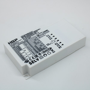 CC42W300-1050CG DALI, AC-DC, до 40Вт, стабилизатор тока, вход 176…264В AC, 47…63Гц /176…280В DC, выход 300…1050мA/10…42В, ККМ, изоляция 3000В AC, в кожухе 118.5*67*22mm, -25…+50°С, димминг DALI