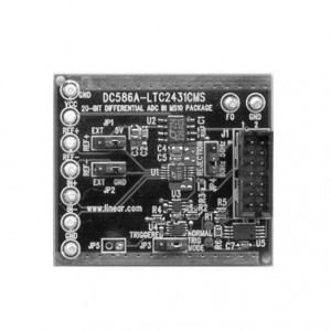 DC586A, Средства разработки интегральных схем (ИС) преобразования данных LTC2431CMS - 20-Bit Differential ADC in