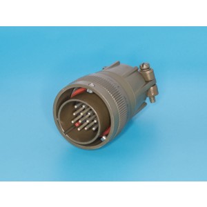 97B3106F-20-27P, Разъем серии 97B, ACA-B 14 контактов, вилка на кабель