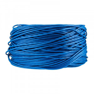 Кабель витая пара U/UTP, CAT 6, PVC, 23AWG, INDOOR, SOLID, синий, 305 м, внутренний без экрана, CAT6e, одножильный, 4x2x0,57мм 23AWG, бухта 305м