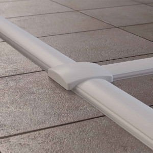 Напольный канал 50х12 мм CSP-F, белый 01031