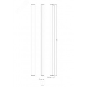 Светильник светодиодный SML-10-WB-65K-B48 48Вт 6500К 4320лм линейный черн. Б0049818