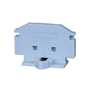 Крышка боковая EPCM1.5S, Крышка боковая, для клемм CM1.5S/S2, цвет: серый