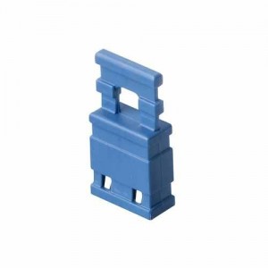 M7687-05, Проводные клеммы и зажимы 10mm JUMPER SOCKET W/HNDL BLUE